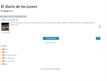Tablet Screenshot of diariodelovers.blogspot.com