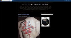 Desktop Screenshot of besttrentattoosdesign.blogspot.com