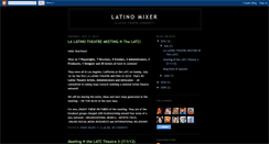 Desktop Screenshot of latinomixer.blogspot.com