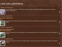 Tablet Screenshot of conlos5cincosentidos.blogspot.com