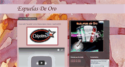 Desktop Screenshot of espuelasdeoro.blogspot.com
