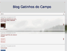 Tablet Screenshot of gatinhosdocampo.blogspot.com