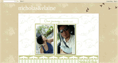 Desktop Screenshot of nicholasandelaine.blogspot.com