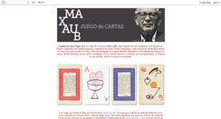 Desktop Screenshot of juegodecartasdemaxaub.blogspot.com