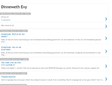 Tablet Screenshot of dinnewethevy.blogspot.com
