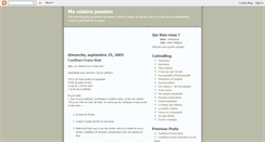 Desktop Screenshot of macuisinepassion.blogspot.com