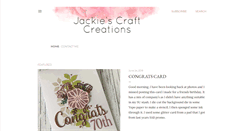 Desktop Screenshot of jackiescards.blogspot.com