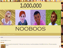 Tablet Screenshot of 1000000nooboos.blogspot.com