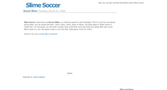 Desktop Screenshot of playslimesoccer.blogspot.com