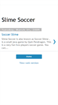 Mobile Screenshot of playslimesoccer.blogspot.com