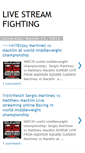 Mobile Screenshot of livestreamfightingworld.blogspot.com