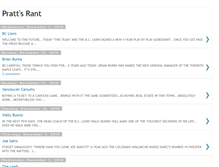 Tablet Screenshot of daveprattsrant.blogspot.com