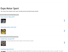 Tablet Screenshot of expomotorsport.blogspot.com