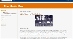 Desktop Screenshot of enchantedmusicbox.blogspot.com