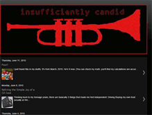 Tablet Screenshot of insufficientlycandid.blogspot.com