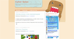 Desktop Screenshot of cybersalas.blogspot.com