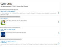 Tablet Screenshot of cybersalas.blogspot.com