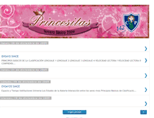Tablet Screenshot of princesitascolegiopurisima.blogspot.com
