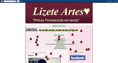 Desktop Screenshot of lizeteartes.blogspot.com