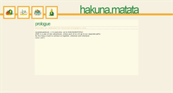 Desktop Screenshot of hakunas-no-worries.blogspot.com