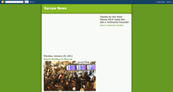 Desktop Screenshot of europereport.blogspot.com
