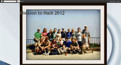 Desktop Screenshot of missiontohaiti.blogspot.com