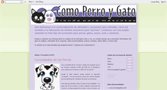 Desktop Screenshot of comoperroygatotiendaparamascotas.blogspot.com