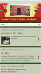 Mobile Screenshot of escuelapedrocmolina.blogspot.com
