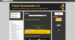 Desktop Screenshot of freshdownloads4u.blogspot.com