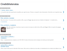 Tablet Screenshot of cinebiblioteratos.blogspot.com