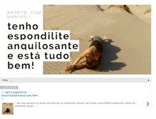 Tablet Screenshot of espondiliteanquilosante.blogspot.com