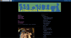 Desktop Screenshot of liberacionfemeninaipc.blogspot.com