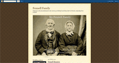 Desktop Screenshot of myfennellfamily.blogspot.com