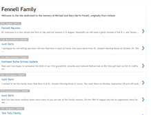 Tablet Screenshot of myfennellfamily.blogspot.com