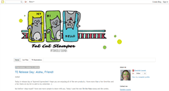 Desktop Screenshot of fatcatstamper.blogspot.com
