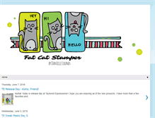 Tablet Screenshot of fatcatstamper.blogspot.com