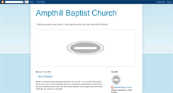 Desktop Screenshot of ampthillbaptist.blogspot.com