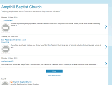 Tablet Screenshot of ampthillbaptist.blogspot.com