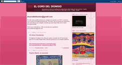 Desktop Screenshot of elcorodeldionisio.blogspot.com