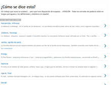 Tablet Screenshot of comosediceesto.blogspot.com