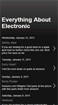 Mobile Screenshot of everythingaboutelectronics.blogspot.com
