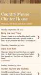 Mobile Screenshot of countrymousechatterhouse.blogspot.com