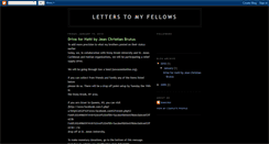 Desktop Screenshot of mimichui-lettertomyfellows.blogspot.com