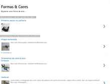 Tablet Screenshot of formas-cores.blogspot.com