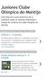 Mobile Screenshot of junioresolimpicomontijo.blogspot.com