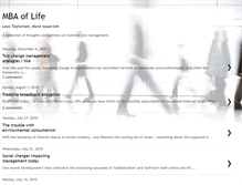 Tablet Screenshot of mbaoflife.blogspot.com