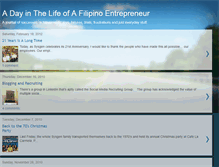 Tablet Screenshot of afilipinoentrepreneur.blogspot.com