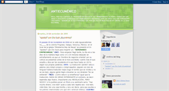 Desktop Screenshot of antiecumenico.blogspot.com