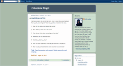 Desktop Screenshot of columbiablogs.blogspot.com