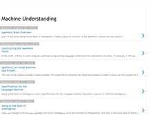 Tablet Screenshot of machineunderstanding.blogspot.com